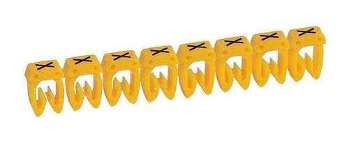 Маркер CAB 3 - для кабеля 0,15-0,5 мм² - заглавная буква X