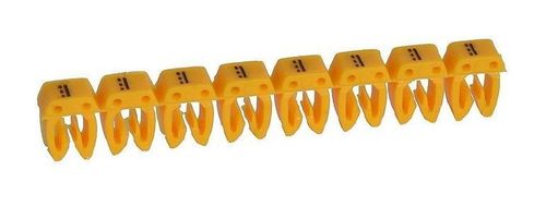 Маркер CAB 3 - условное обозначение - для кабеля 0,15-0,5мм² - постоянный ток