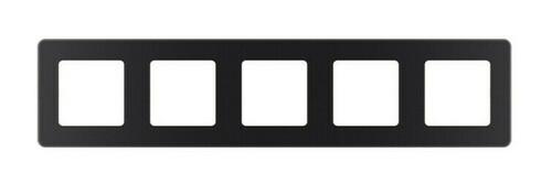 Рамка 5 постов Legrand INSPIRIA, антрацит, 673973